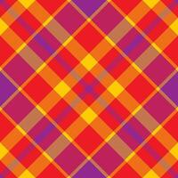 Plaid pattern . Check fabric texture. Seamless textile design for clothes, paper print. vector