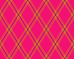 Argyle pattern of geometric rhombus. Harlequin check wallpaper design. Classic diamond shaped textile material for web background, print fabric clothing, sweater, wrapping paper, gift card, invitation vector
