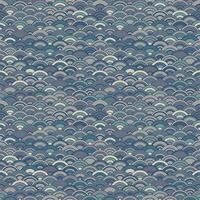 Chinese cloud or river seamless pattern . Traditional Asian background witrh abstract design. vector