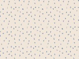 Education pattern seamless design. Back to school hand drawn background. vector