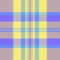 Textile design of textured plaid. Checkered fabric pattern swatch for shirt, dress, suit, wrapping paper print, invitation and gift card. vector