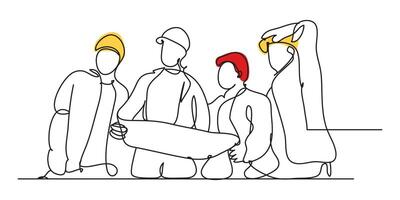 Construction Engineering Worker vector