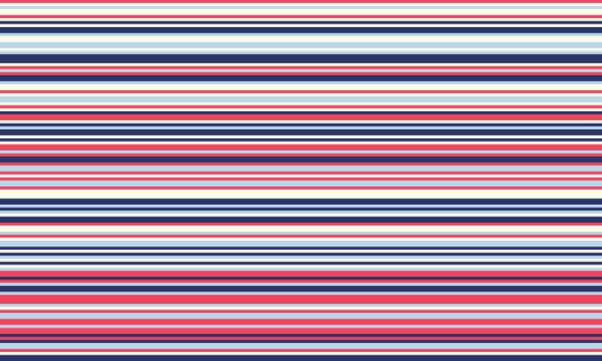 Geometric stripes seamless pattern with horizontal lines in varied colours, creating an abstract background. Ideal for textile design, wallpaper, or graphic prints.