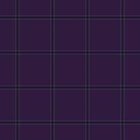 Tablecloth texture seamless fabric, quilt pattern tartan. Halloween background check plaid textile in dark and indigo colors. vector