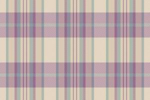 Sexy tartan check texture, folk plaid background fabric. Dimensional textile pattern seamless in light and pastel colors. vector