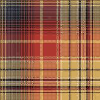 Red blue tartan fabric texture seamless pattern. illustration. vector