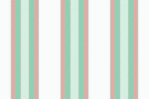 Femininity pattern vertical seamless, infinity texture textile. French stripe lines background fabric in mint cream and mint colors. vector