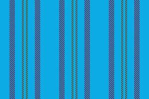 Harmony textile lines stripe, 70s pattern seamless. Effect texture fabric background vertical in cyan and pink colors. vector
