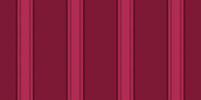 Cloth textile vertical lines, panjabi background pattern texture. Stylish fabric seamless stripe in red and dark colors. vector