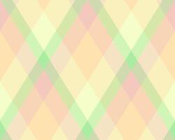 Argyle pattern of geometric rhombus. Harlequin check wallpaper design. Classic diamond shaped textile material for web background, print fabric clothing, sweater, wrapping paper, gift card, invitation vector