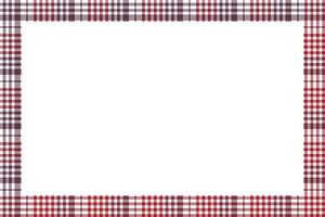Rectangle borders and Frames . Border pattern geometric vintage frame design. Scottish tartan plaid fabric texture. Template for gift card, collage, scrapbook or photo album and portrait. vector