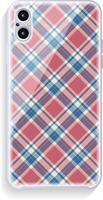 Smartphone cover design mockup. Template geometric pattern for mobile phone back part. Flat design. vector