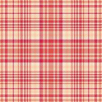 Tartan plaid pattern seamless. Print fabric texture. Check background. vector