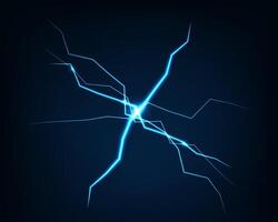 Abstract background electric light. Spark flash effect. Bright curved line. Neon glowing curves. vector