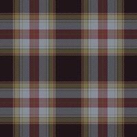 Plaid seamless pattern. Check fabric texture. textile print. vector