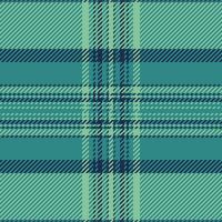 Production pattern texture , mature background tartan plaid. Store check textile fabric seamless in teal and green colors. vector