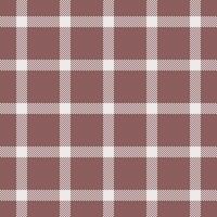 Cosy check plaid, greeting fabric seamless tartan. Tough background pattern texture textile in red and white colors. vector