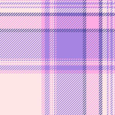 Sparse pattern texture textile, rest tartan plaid check. Winter seamless background fabric in misty rose and violet colors.