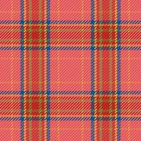 Seamless pattern of scottish tartan plaid. Repeatable background with check fabric texture. backdrop striped textile print. vector