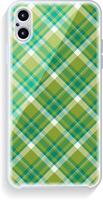 Smartphone cover design mockup. Template geometric pattern for mobile phone back part. Flat design. vector