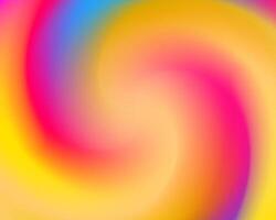 Bright rainbow swirl abstract background. twist wallpaper design. Shiny blur backdrop. vector