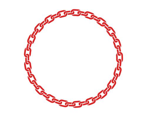 Totalitarian regime, frame chain symbol of slavery. The problem human freedom.