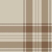 Plaid check pattern. Seamless fabric texture. Tartan textile print. vector