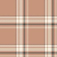 Plaid seamless pattern. Check fabric texture. textile print. vector