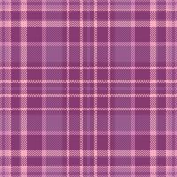 Order background pattern fabric, outline textile check. Canvas texture plaid tartan seamless in pink and red colors. vector