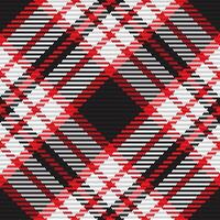 Seamless pattern of scottish tartan plaid. Repeatable background with check fabric texture. backdrop striped textile print. vector