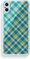 Smartphone cover design mockup. Template geometric pattern for mobile phone back part. Flat design. vector