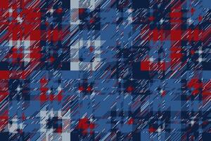Modern glitch background. Color geometric abstract pattern . vector