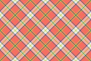 Tartan plaid background, diagonal check seamless pattern. fabric texture for textile print, wrapping paper, gift card, wallpaper. vector