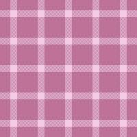 Peach seamless background tartan, wallpaper fabric plaid. Styling textile texture check pattern in pink and light colors. vector