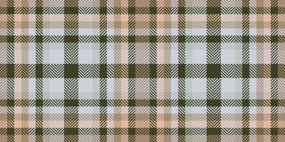 Tidy tartan check texture, antique seamless pattern plaid. King textile fabric background in dark and white colors. vector