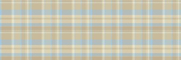 Grungy pattern texture, eps fabric background seamless. Wear check plaid textile tartan in light and pastel colors. vector