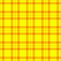 Glamour fabric pattern textile, dimensional texture check tartan. Age background seamless plaid in bright and royal gold colors. vector