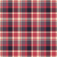 Plaid seamless pattern. background of textile ornament. Flat fabric design. vector