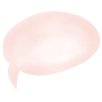 hand drawn text frame Soft Pink pastel, simple. png