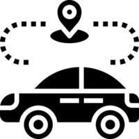 Car navigation icon vector