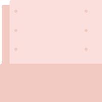 A pink folder with a white background vector