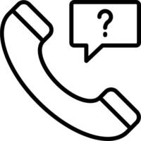 Phone call icon vector