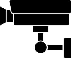 A security camera icon on a white background vector