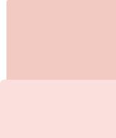 A pink square with a white border vector