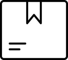 A black and white icon of a book vector