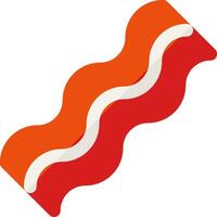Bacon illustration design vector