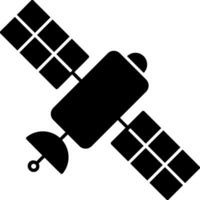 A satellite icon on a white background vector