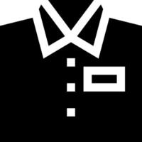 A black and white image of a shirt with a tie vector