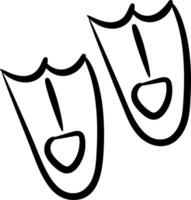 Two masks with hearts on them vector