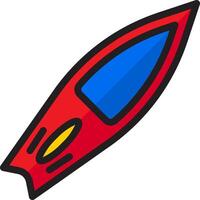 Rocket ship icon vector